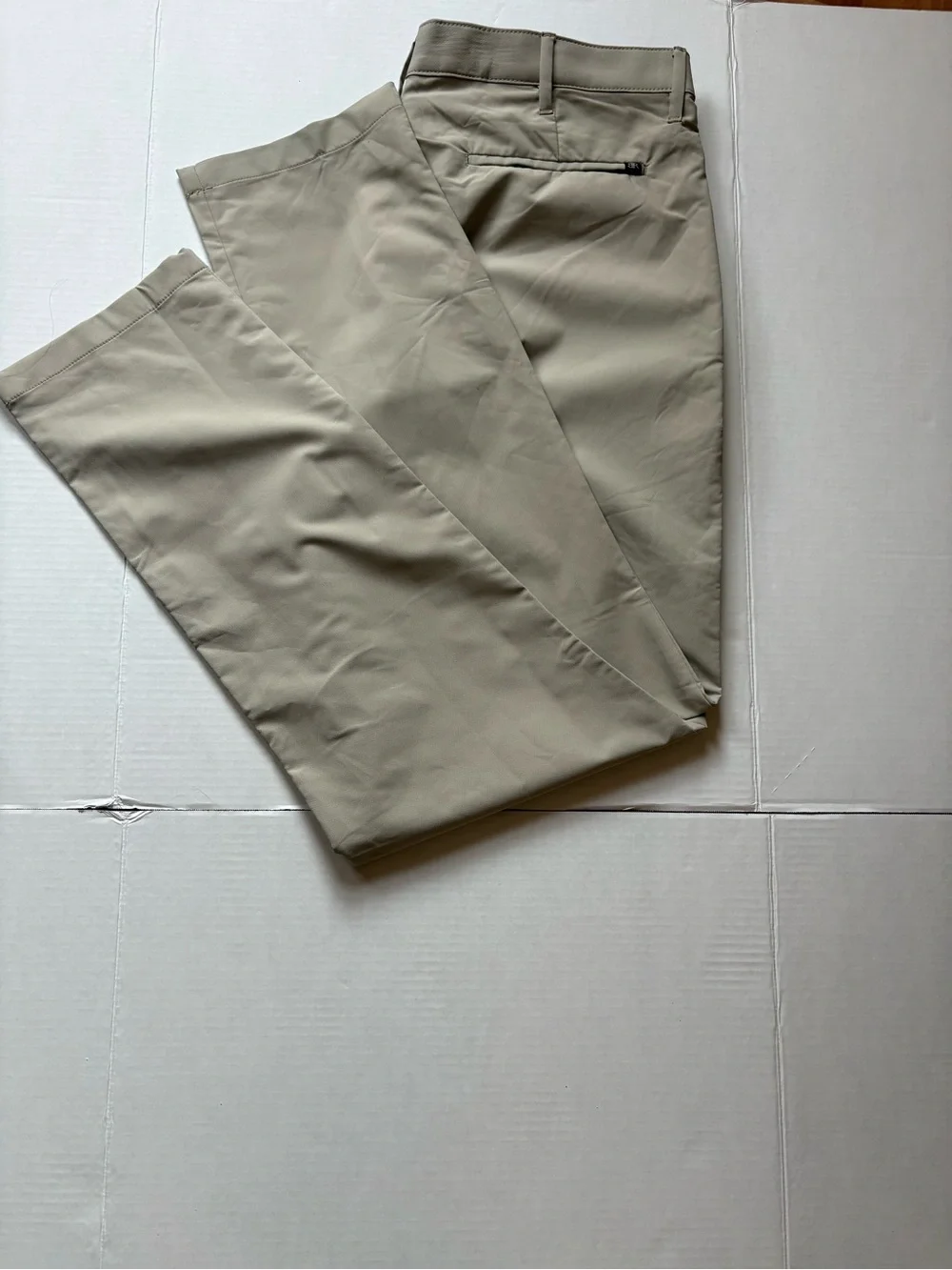Banana Republic Slim Chino Pants in Light Beige